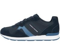 Tommy Hilfiger Runner Icon Mix Fm0fm05679 - Tenis Bajos para Hombre, Blue Desert Sky, 40 EU