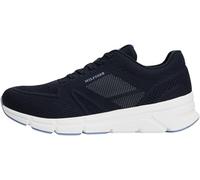Tommy Hilfiger Runner Sneaker Hombre Modern Comfort Knit con logotipo, Azul (Desert Sky), 44