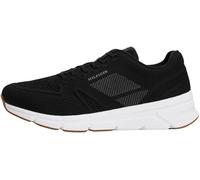 Tommy Hilfiger Runner Sneaker Hombre Modern Comfort Knit con logotipo, Negro (Black), 43