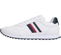 Tommy Hilfiger Runner Sneaker Hombre New Eva Stripes Low Top, Blanco (White), 40