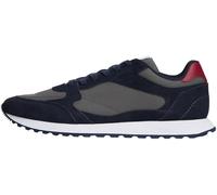 Tommy Hilfiger Runner Sneaker Hombre New Runner Eva Mix de Ante, Azul (Desert Sky), 40