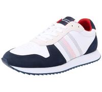Tommy Hilfiger Runner Sneaker Hombre Runner Evo Mix Stitch Calzado deportivo, Azul (Desert Sky), 41