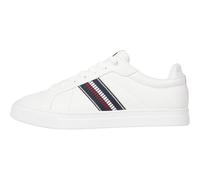 Tommy Hilfiger Runner Sneaker Mujer de Piel, Blanco (Ecru), 38 EU