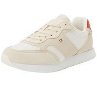 Tommy Hilfiger Runner Sneaker Mujer Easy de Ante, Beige (Sugarcane), 38