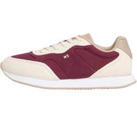Tommy Hilfiger Runner Sneaker Mujer Easy de Ante, Marfil (Muslin), 41
