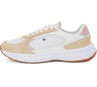 Tommy Hilfiger Runner Sneaker Mujer Sporty Low Top, Beige (Clayed Pebble), 38