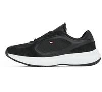 Tommy Hilfiger Runner Sneaker Mujer Sporty Low Top, Negro (Black), 39