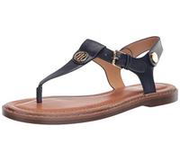 Tommy Hilfiger Sandalia Bennia para mujer, azul oscuro ll, 38 EU