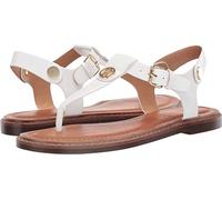 Tommy Hilfiger Sandalia Bennia para mujer, blanco (White Ll), 37 EU