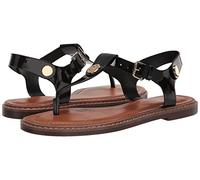 Tommy Hilfiger Sandalia plana Bennia para mujer, talla M, Black, 35 EU