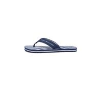 TOMMY HILFIGER Sandalias de dedo 'Ithaca' azul oscuro / blanco 39 azul oscuro / blanco
