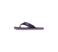 TOMMY HILFIGER Sandalias de dedo marino / sepia / rojo 40 EUR