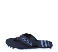 Tommy Hilfiger Sandalias de Dedo par Hombre Sporty Beach Sandal, Azul (Desert Sky), 40
