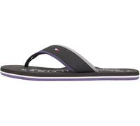 Tommy Hilfiger Sandalias de playa HILFIGER TUMBLE FM0FM05710 para hombre, color negro (negro), 43, Black, 43 EU