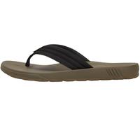 Tommy Hilfiger Sandalias de playa moldeadas Hilfiger Lth FM0FM05802 para hombre, color negro (negro), 8