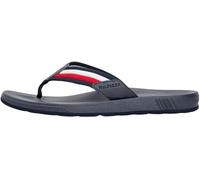Tommy Hilfiger Sandalias de playa moldeadas Hilfiger Rwb FM0FM05803 para hombre, color azul (Rwb), 8