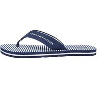 Tommy Hilfiger Sandalias de verano Th Ithaca Stripe FW0FW09192 para mujer, color azul (azul marino), 4