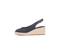 TOMMY HILFIGER Sandalias negro moteado 37 negro moteado