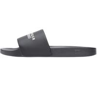 Tommy Hilfiger Sandalias para hombre RAISED Pool Slide FM0FM05761, color negro (negro), talla 45, Black, 45 EU