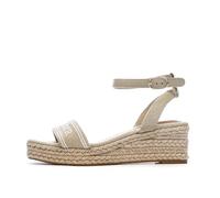 Tommy Hilfiger - Sandalias para mujer, color beige