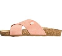 Tommy Hilfiger Sandalias planas para mujer Th Classic Cork Suede FW0FW09515, color rosa, talla 37