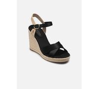 Tommy Hilfiger SATIN HIGH WEDGE ESP 40 Negro