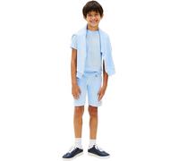Tommy Hilfiger Set Chicos Essential Camiseta y Lounge shorts, Azul (Sweet Blue), 10 Años
