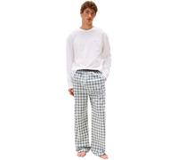 Tommy Hilfiger Set de Pijama Hombre Woven Print con Logotipo, Multicolor (White/Mini Tartan), XXL