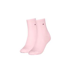Tommy Hilfiger Shine Calcetines Cortos, Rosa Claro, 35-38 Mujeres