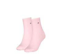 Tommy Hilfiger Shine Calcetines Cortos, Rosa Claro, 39-42 Mujeres
