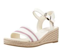 Tommy Hilfiger Shirting Wedge Sandal 0K9 40