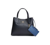 Tommy Hilfiger Th Icon Mini Satchel Aw0aw18722, Mochila para mujer, Azul (Space Blue), Talla Única