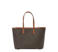 TOMMY HILFIGER Shopper cognac / umbra / negro / blanco One Size cognac / umbra / negro / blanco