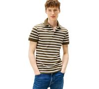 Tommy Hilfiger Short Sleeve Polo Shirts in Slim Fit with Stretch And Organic Pique Cotton Polo Manga Corta de Slim Fit con Algodón Piqué Elástico y Orgánico Hombre (Paquete de 1), Army Green White, XL