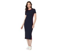 Tommy Hilfiger Short Sleeve Soft Everyday Sport Dress Vestido Informal, Capitán del Cielo, XL (Pack de 3) para Mujer