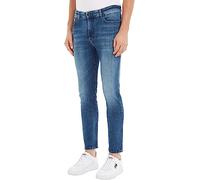 Tommy Hilfiger Simon Skny Dyjmb Dm0dm09563 Pantalones de Mezclilla, Hombre, Azul (Dynamic Jacob Mid Blue Stretch), 28W / 30L