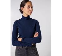 Tommy Hilfiger Slim 5X2 Rib Roll-Nk WW0WW39826 XS Azul