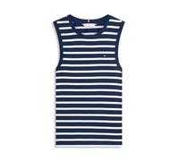 Tommy Hilfiger Slim Cody C-nk Tank Top Ww0ww47806 Otras Camisetas, Blue (Breton Stripe Dark Night/Ecru), M para Mujer