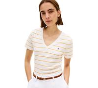Tommy Hilfiger Slim Cody V-Nk Ss Ww0Ww40584 - Chaqueta para mujer, color naranja, talla XS
