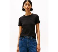 Tommy Hilfiger Slim Cody V-Nk Ss WW0WW40587BDS XS Negro