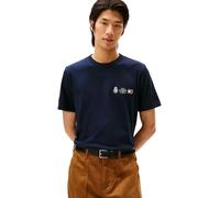 Tommy Hilfiger Small Crest Outline tee Mw0mw40011 Camiseta S/S Hombre (Pack de 1)
