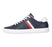 Tommy Hilfiger Sneaker con Suela Cupsole Hombre, Azul (Desert Sky), 40