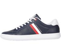 Tommy Hilfiger Sneaker con Suela Cupsole Hombre, Azul (Desert Sky), 42