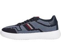 Tommy Hilfiger Sneaker con Suela Cupsole Hombre Modern Knit con Logotipo Impreso, Azul (Desert Sky), 45
