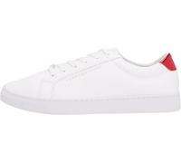 Tommy Hilfiger Sneaker con Suela Cupsole Mujer Essential Calzado, Multicolor (Red/White/Blue), 38