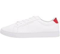 Tommy Hilfiger Sneaker con Suela Cupsole Mujer Essential Calzado, Multicolor (Red/White/Blue), 41