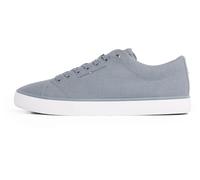 Tommy Hilfiger Sneaker con suela vulcanizada Hombre Core Canvas Low Top, Gris (Overcast Grey), 41