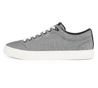 Tommy Hilfiger Sneaker con Suela Vulcanizada Hombre Core Chambray Low Top, Negro (Black), 43