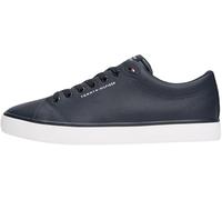 Tommy Hilfiger Sneaker con Suela Vulcanizada Hombre Core Low de Piel, Azul (Desert Sky), 44
