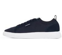 Tommy Hilfiger Sneaker con Suela Vulcanizada Hombre Light Knit Seasonal Elegante, Azul (Desert Sky), 43